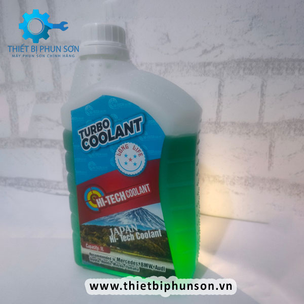 Nước giải nhiệt động cơ Hi-Techcoolant xanh - Can 1 lít (Dùng cho xe container cao cấp - G451L)